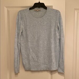 LOFT Sky Blue Crew Neck Sweater